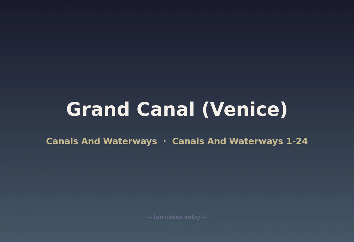 Grand Canal (Venice)