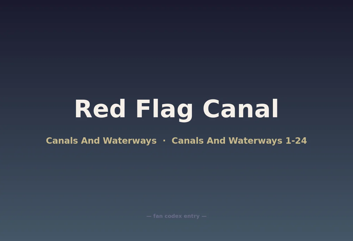 Red Flag Canal